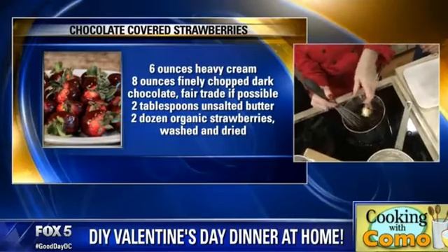DIY Chocolate Covered Strawberries And Strawberry And Prosecco Risotto