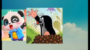 Кротик и Панда - Рыбка в луже - серия 17 - развивающий мультфильм для детей - о спорте