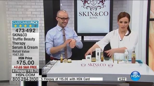 SKIN&CO Truffle Beauty Therapy Serum & Cream смотреть онлайн