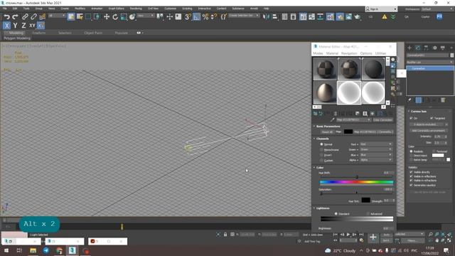 Dark Space Lighting Settings For 3dsMAX+Corona Renderer
