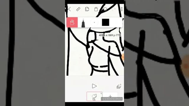 рисую кошечку и опять новый перс