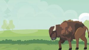 Tiger vs Bison | Carnivores vs Herbivores [S1] | Animal Animation