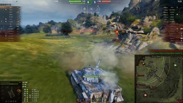 Tiger I - 4 Frags 4.5K Damage - For beginners! - World Of Tanks смотреть онлайн