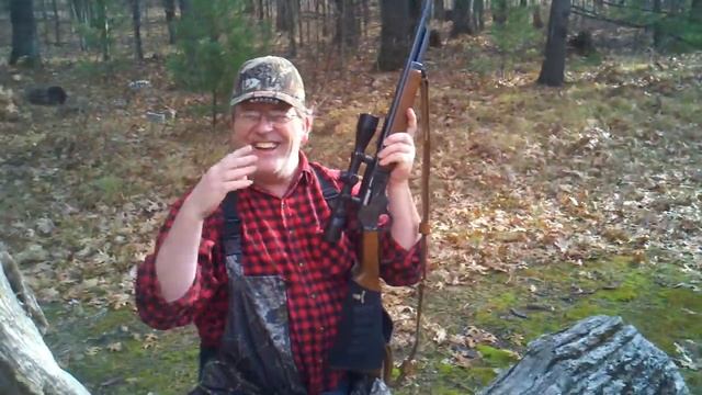 Tom shooting my Marlin 45/70 Lever action смотреть онлайн