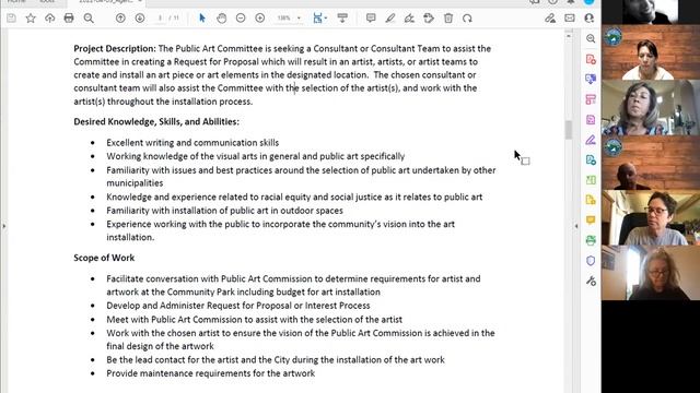 City of Brisbane Public Art Advisory Committee 4/5/2022 смотреть онлайн