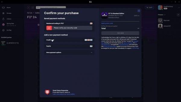 How to Use EA Wallet in EA App (2024) - Activate Gift Card or EA Wallet Code