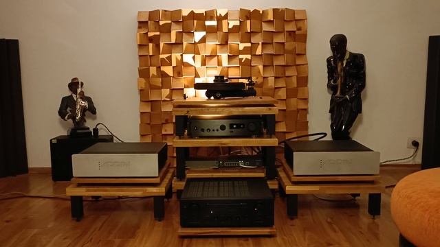 Kuzma TT, Nakamichi IA-1 Amp & Vienna Acoustics Haydn Speakers !