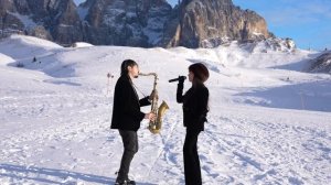 TITANIC - My Heart Will Go On ｜ Daniele Vitale & Benedetta Caretta ｜ Sax & Voice