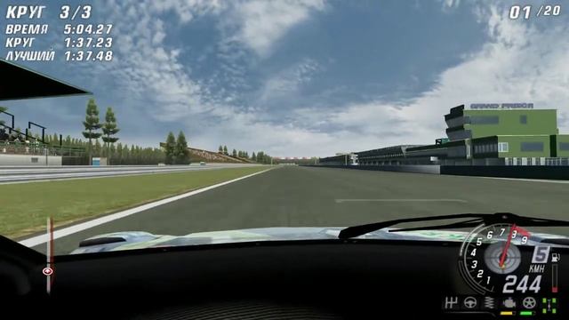 ToCA Race Driver 3 - Brno - Audi A4 DTM HD смотреть онлайн