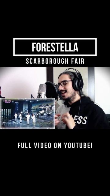 FORESTELLA "Scarborough Fair" Pt.3 // REACTION & ANALYSIS by Vocal Coach смотреть онлайн
