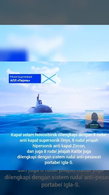 Monster Laut Rusia Kapal Selam Nuklir Novosibirsk Project 885M Yasen-M Class SSGN смотреть онлайн