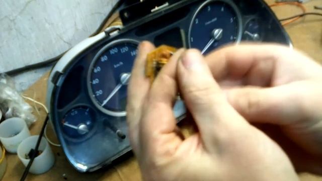 Тестер спидометра из компьютерной мышки.