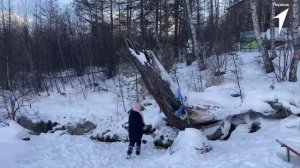 видео про заброшенный, но уникальный курорт Былыра в Кыринском районе