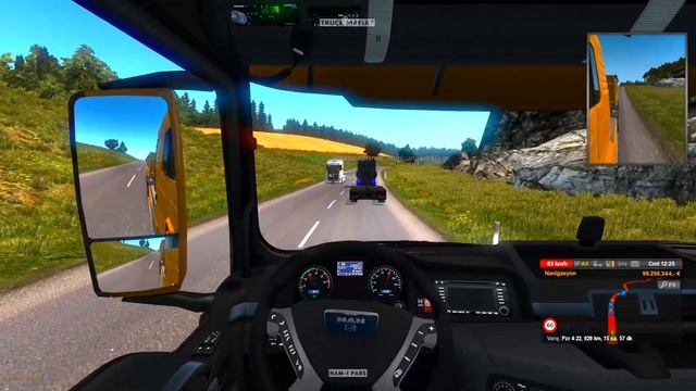 OYUN BUG'LARI! | YÜK TRENİNİ DURDURMAK! | SARI HAFRİYAT | ETS2MP смотреть онлайн