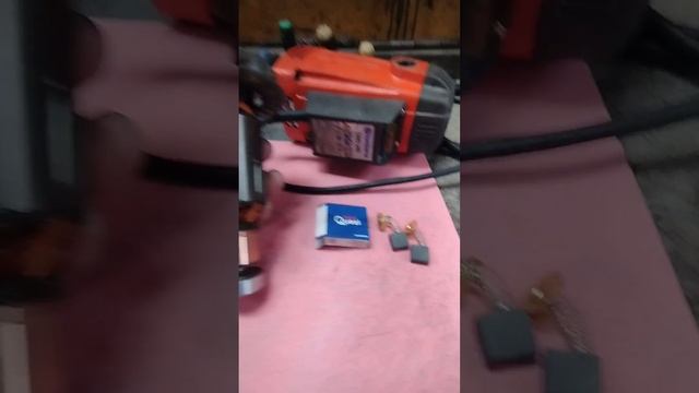 Husqvarna DMS 240 перемотка якоря с заменой коллектора смотреть онлайн