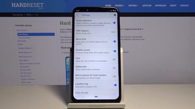 How to Turn On / Off Camera Shutter Sounds in Nokia 8.1 – Camera Sound Settings смотреть онлайн