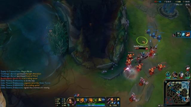 League of Legends | AD Nidalee Top! Trinity force into Titanic Hydra build? смотреть онлайн