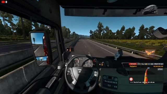 EURO TRUCK SIMULATOR 2 #FOLLOWING TRAFFIC RULES смотреть онлайн
