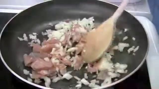 Bacon and mushroom risotto смотреть онлайн