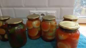 ВКУСНЫЕ ХРУСТЯЩИЕ ОГУРЦЫ И КАБАЧКИ С КЕТЧУПОМ ЗАКАТКА НА ЗИМУ