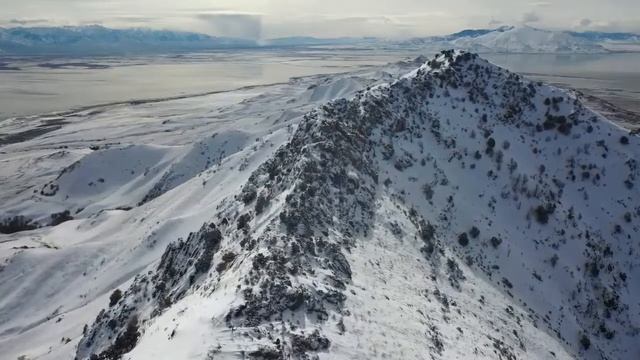Antelope Island in Snow смотреть онлайн