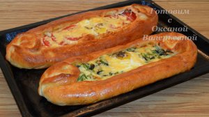 Турецкие лепешки пиде (2 начинки). Готовим с Оксаной Валерьевной.