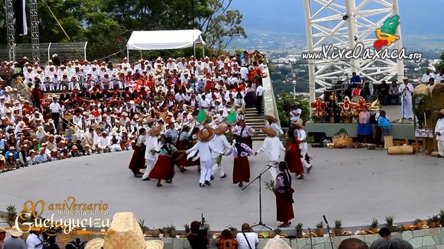 Guelaguetza 2012: La Chuparrosa, Santiago Apostol (Primer Lunes del Cerro) смотреть онлайн