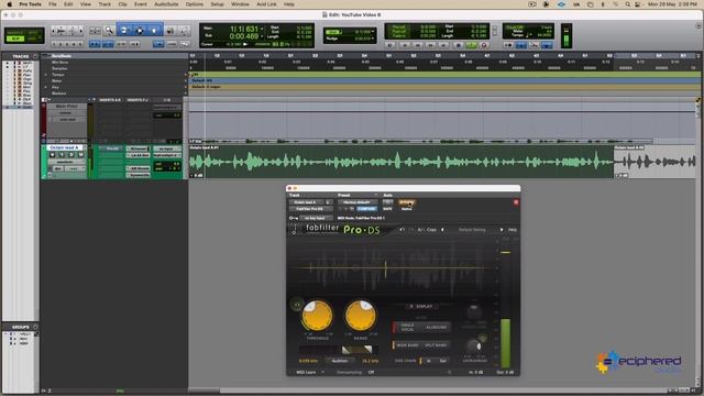 Fabfilter Pro DS On Male Vocal (Pro Tools)
