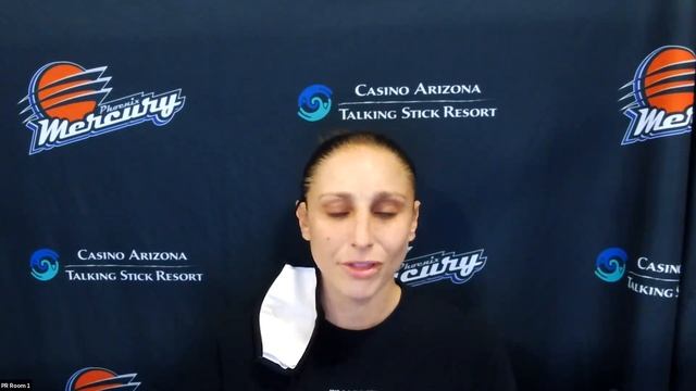 Diana Taurasi Phoenix Mercury Post-Game Media Availability 09/07/2020 смотреть онлайн