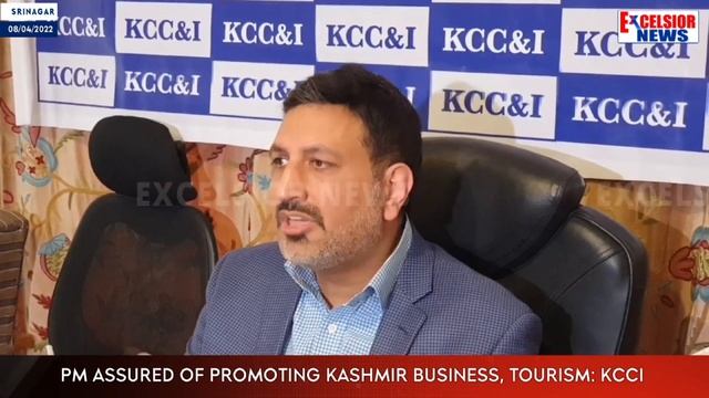PM Assured Of Promoting Kashmir Business, Tourism: KCCI