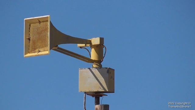 Thunderbolt 1003 (8 RPM) Retired Siren Test, Short Attack - Vander, NC 02/19/2022 смотреть онлайн