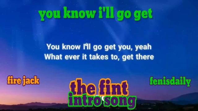 the fint intro song смотреть онлайн
