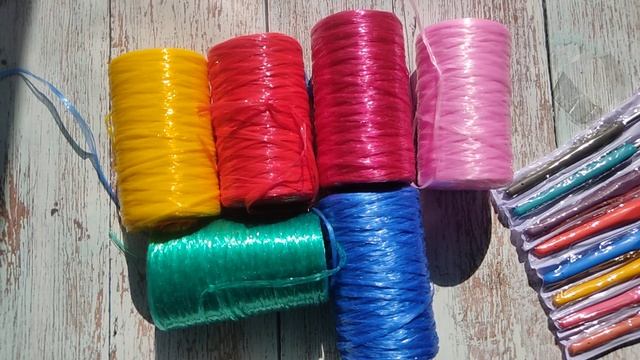 Повяжу мочалки. Обзор заказа. Распаковка полипропиленовых ниток и крючков с силиконовыми ручками смотреть онлайн