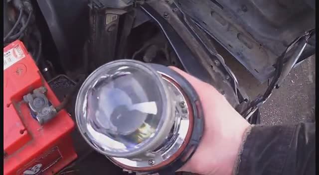 Разборка фар ближнего света BMW E34 (bmw 520i). Как разобрать фары. смотреть онлайн