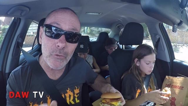 Red Rooster Hellfire Burgers!!!!