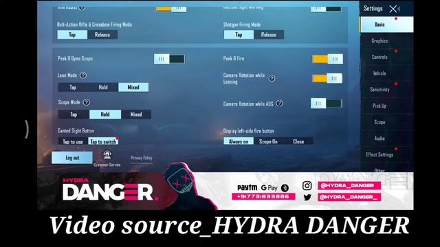 Hydra Danger BGMI Sensitivity Settings & Layout Code | Hydar Danger Sensitivity Settings 2021 #BGMI смотреть онлайн