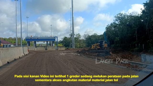 Tol Indralaya - Prabumulih terus dikebut,, Supply Material terus di pasok смотреть онлайн
