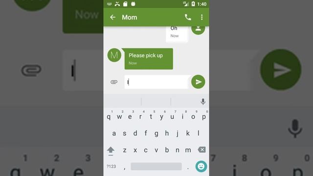 When Mom picking up a phone смотреть онлайн