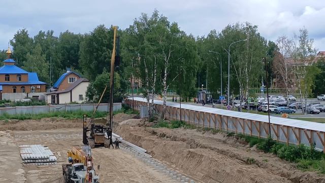 Сваебойка СП-49 в работе смотреть онлайн