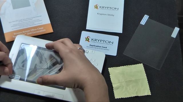 Krypton Screen Armor for Kindle - Application Instructions смотреть онлайн