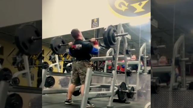Tom Mutaffis | 280 lbs x 2 Overhead Press смотреть онлайн