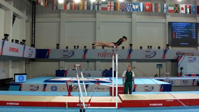 du PREEZ Syan (RSA) - 2023 Artistic Junior Worlds - Qualifications Uneven Bars смотреть онлайн