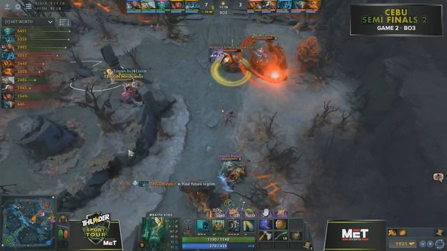 Thunder Esports Tour Regional Finals! | Cebu | Day 1 | Trigon vs Aranea | Game 2 смотреть онлайн