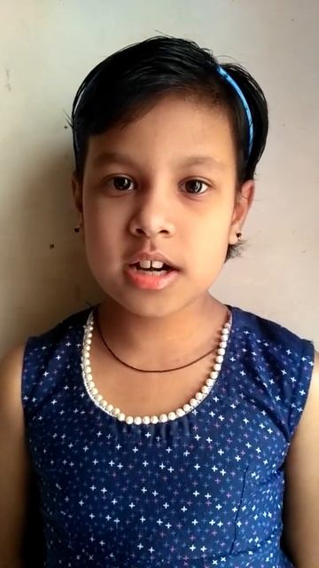 Aahana's Hindi Poem to School, online class in lockdown period. Poem 'सूर्योदय' - 14-May-2020 смотреть онлайн