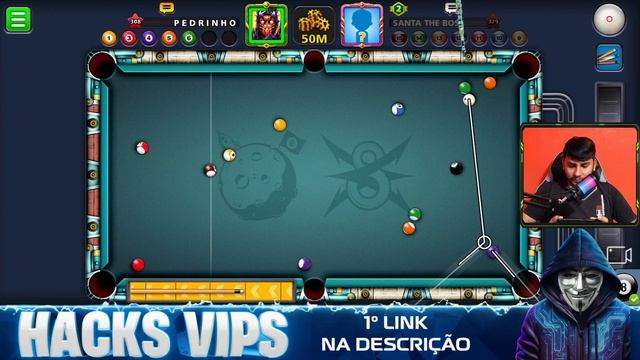 SAIU! NOVO HACK DE TABELAS E MIRA INFINITA ATUALIZADO NO 8 BALL POOL 2025 смотреть онлайн