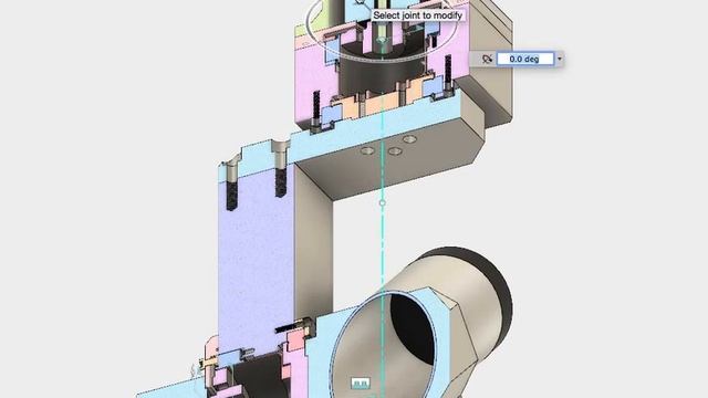 5 Axis CNC Router B/C Head Animation смотреть онлайн