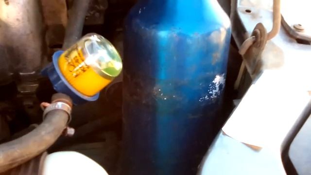 Промывка форсунок Шевроле-НИВА, с помощью старого сифона.