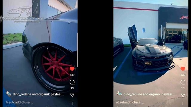 @dino_redline Chevrolet Camaro 2SS with Door Conversion kit by Vertical Doors, Inc. AKA Lambo Door смотреть онлайн