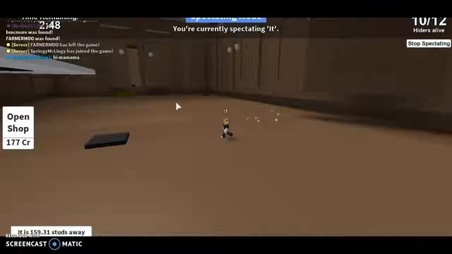WHERE THE FUCK DID HE COME FROM!|ROBLOX|HIDE AND SEEK EXRTEM смотреть онлайн