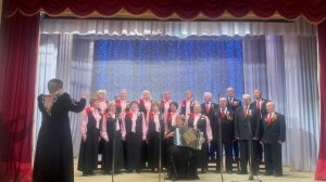 Народный хор патриотической песни "Ветеран" песня "Сын России"